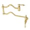 Kingston Brass KS2102AL Heritage Wall Mount Pot Filler, Polished Brass KS2102AL - alternate 1